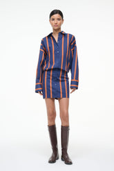 CYNTHIA DRESS | RAILROAD STRIPE