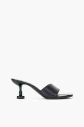 GARDENER KITTEN HEEL | BLACK