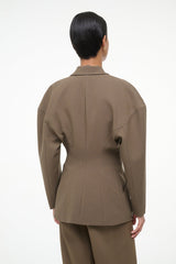 COLE BLAZER | TRUFFLE