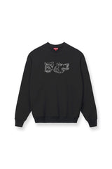 OVERSIZED SWEATSHIRT | BLACK