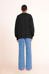 OVERSIZED SWEATSHIRT | BLACK