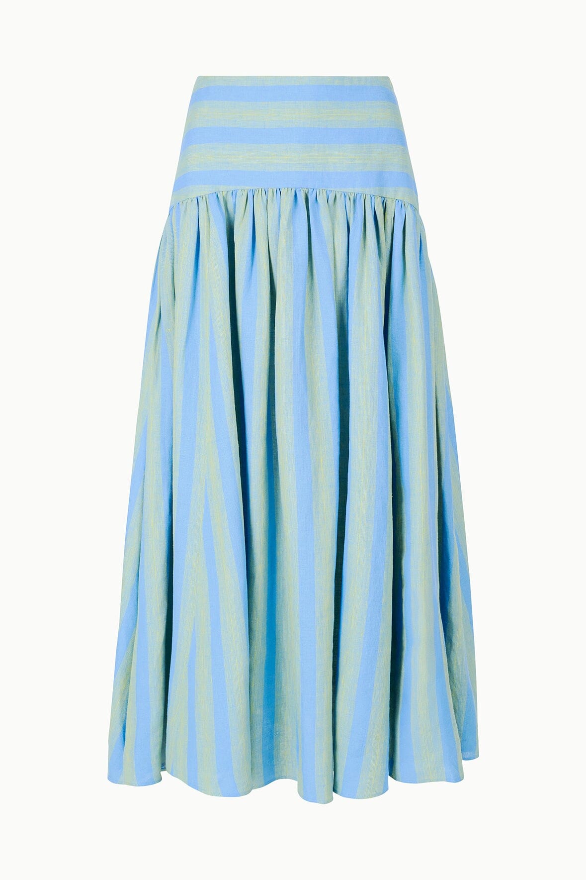 PROCIDA LINEN SKIRT | SEAPORT STRIPE