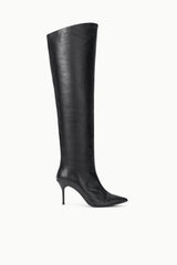 SEBASTIAN OVER THE KNEE BOOT | BLACK
